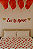 Faixa Decorativa “Eu Te Amo” – com Corações Dourado – 1 unidade - Imagem 1