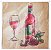 Guardanapo de Papel Vinho – 33 x 33 cm – 20 folhas - Imagem 1