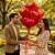Balão Metalizado Coração Vermelho – 50cm (20") – 1 Unidade (inflado com gás hélio) - Imagem 2
