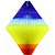 Enfeite de Papel – Balão Junino Sanfonado 56cm - 1 unidade - Imagem 1