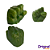 MAO DECORATIVA HULK - Imagem 1