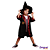 FANTASIA BRUXO COM CHAPEU INFANTIL - Imagem 1