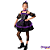 VESTIDO CARMILA PRETO E ROXO INFANTIL - Imagem 1