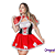 VESTIDO ALMMY CHAPEUZINHO VERMELHO ADULTO - Imagem 1