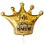 Balão Coroa Gigante Personalizado - Feliz Dia Minha Rainha - Imagem 1