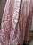 Vestido Longo Sereia Rose em Crepe e Tule - Imagem 5