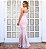 Vestido Longo Sereia Rose em Crepe e Tule - Imagem 8