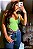 Cropped Verde Lurex Nanda - Cloude - Imagem 1