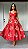 Vestido Midi em Tule Vermelho Ellie - Imagem 1