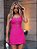 Vestido Curto Pink de Tweed Ritten - Imagem 1