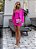 Conjunto de Crepe Pink Com Vestido Tubinho e Blazer Alongado Stunning Pink - Imagem 2