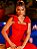 Vestido Midi de Crepe Stella Vermelho - Imagem 3