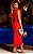 Vestido Midi de Crepe Stella Vermelho - Imagem 4