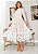 Vestido Midi Off-white com Renda Exclusiva Limonada Pink Loved On - Imagem 1