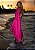 Vestido Longo de Crepe Acetinado Pink Dreams - Imagem 3