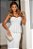 Vestido Midi Peplum Com Bordados Em Pedraria Perolada e Cinto Revestido To Marry Off-White - Imagem 2