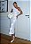 Vestido Midi em Renda Bouque Off-White - Imagem 3