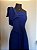 Vestido Longuete Azul Royal um Ombro com Laço Maiale - Imagem 7