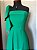 Vestido Longuete Verde um Ombro com Laço Maiale - Imagem 6
