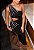 Vestido Midi Preto Bordado Lanuce - Imagem 3