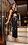 Vestido Midi Preto Bordado Lanuce - Imagem 5