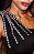 Vestido Midi Preto Bordado Lanuce - Imagem 6