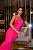 Vestido Midi de Crepe Pink Bordado Luna - Imagem 4