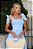 Vestido Midi Viscolinho Azul Bebê Paloma - Imagem 3