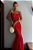 Vestido de Renda Vermelho Cartagen - Imagem 3