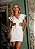 Vestido Curto Em Crepe Off-White Lis - Imagem 5