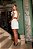 Vestido Curto Em Crepe Off-White Lis - Imagem 7