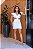 Vestido Curto Em Crepe Off-White Lis - Imagem 1