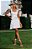 Vestido Curto Off-White Janine - Imagem 1