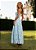 Vestido Midi de Renda Candy Color Briana Azul - Imagem 3