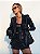Conjunto de Couro Sintético Preto Composto por Três Peças Fashion House - Imagem 1