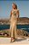 Vestido Midi Mullet de Viscolinho Gold - Imagem 1