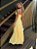 Vestido de Laise Amarelo Manteiga Barbara Julia Vieira - Imagem 3