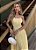 Vestido de Laise Amarelo Manteiga Barbara Julia Vieira - Imagem 2