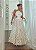 Vestido Midi de Organza Bege Amanda - Imagem 2