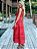 Vestido Midi de Renda Vermelha Rani - Imagem 5
