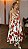 Vestido Midi estampado Flores Jany - Imagem 1