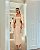 Vestido Midi em Vinil Nude Made - Imagem 1