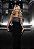 Vestido Midi de Crepe Preto Scarlet - Imagem 2