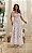 Vestido Branco Midi com Decote Coração Charming - Imagem 5