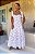 Vestido Branco Midi com Decote Coração Charming - Imagem 1