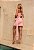 Vestido Curto de Crepe Cor de Rosa Geny - Imagem 3