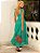 Vestido Midi de Laise Verde Mint Barcelona Verde - Imagem 3