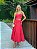 Conjunto de Crepe Vermelho - Imagem 1