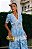 Vestido Midi de Renda Rechilieu Azul Jany - Imagem 2