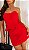 Conjunto de Cropped Corset e Mini Saia Vermelho Red - Imagem 7